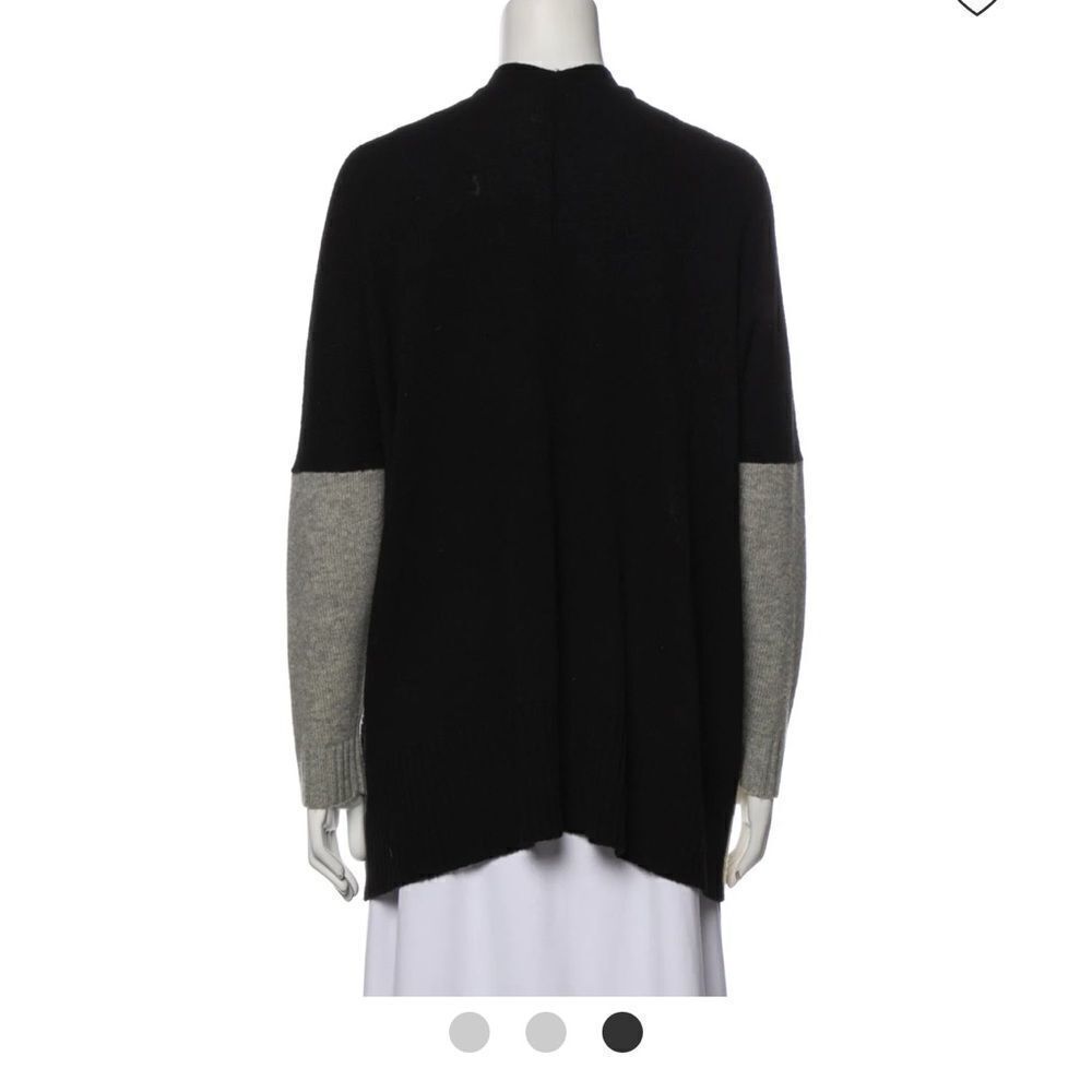 MASON Cashmere Wool Colorblock Pattern Sweater - Picture 3 of 12